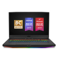 MSI GT76 TITAN DT-089 17.3" 240Hz Desktop Performance Gaming Laptop Intel Core i9-9900K RTX2080 64GB DDR4 1TB NVMe SSD +1TB Win 10 PRO VR Ready