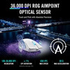 ASUS ROG Harpe Gaming Wireless Mouse, Ace Aim Lab Edition, 54g Ultra-Lightweight, 36,000 DPI Sensor,  (2.4GHz RF, Bluetooth, Wired), SpeedNova, White
